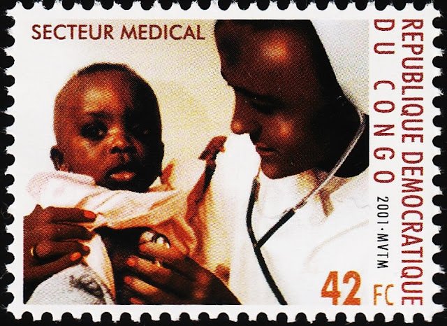 CONGO 2001 HEALTHCARE INDUSTRY MINT NH STAMPS #D15