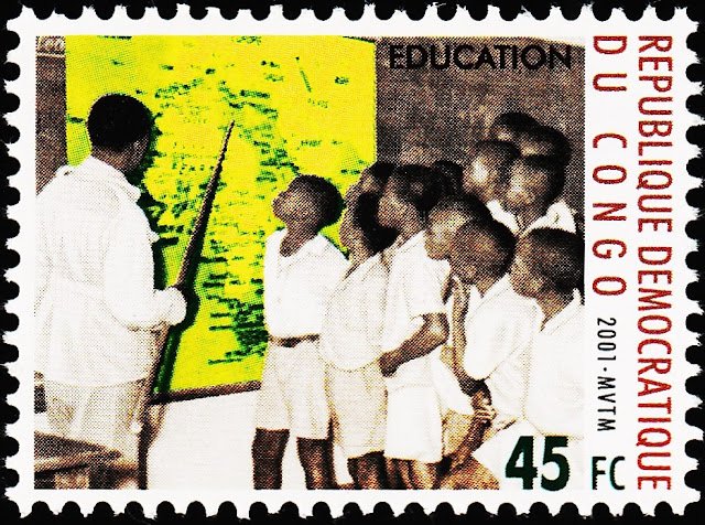 CONGO 2001 EDUCATION MINT NH STAMPS