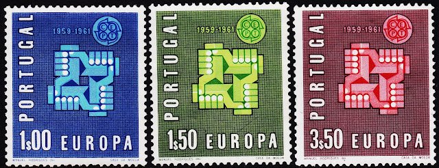 PORTUGAL 1962 EUROPA MINT NH STAMPS