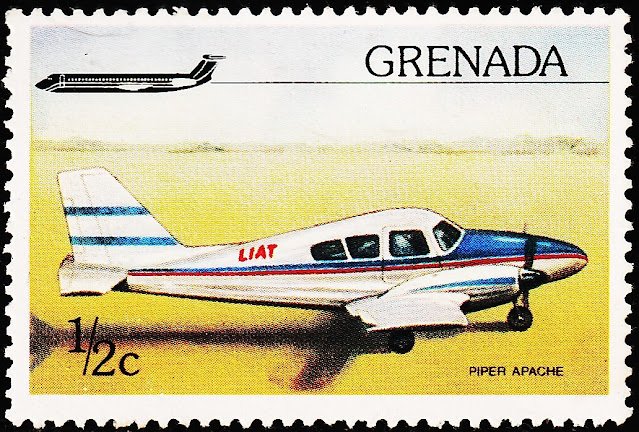 GRENADA 1976 AIRPLANE MINT NH STAMPS