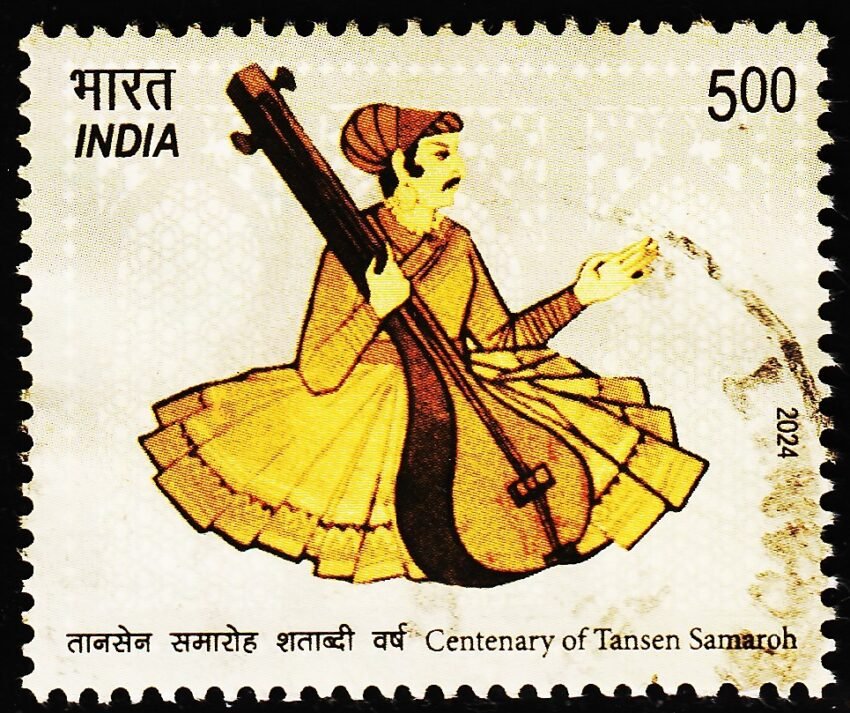 INDIA TANSEN USED STAMPS