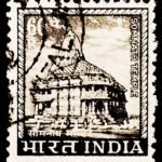 INDIA SOMNATH TEMPLE HINDU MYTHOLOGY USED STAMPS
