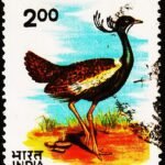 INDIA 1989 BIRDS USED STAMPS