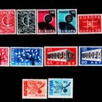 NORWAY EUROPA STAMP13 DIFFERENT MINT NH STAMPS